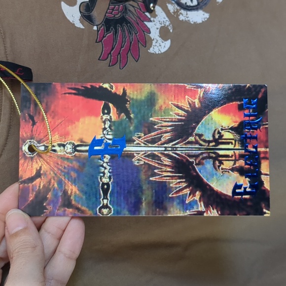 NWT Electric Shock Men's LTD Edition Short Sleeve T Biker Size Large - Picture 8 of 11